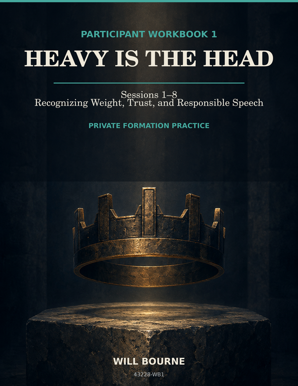Heavy Is the Head: Participant Workbook 1 front cover